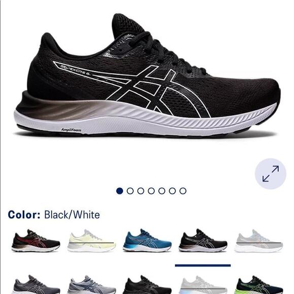 Men's ASICS Gel-Excite 8 Everyday Comfort Shoes - Picture 11 of 11